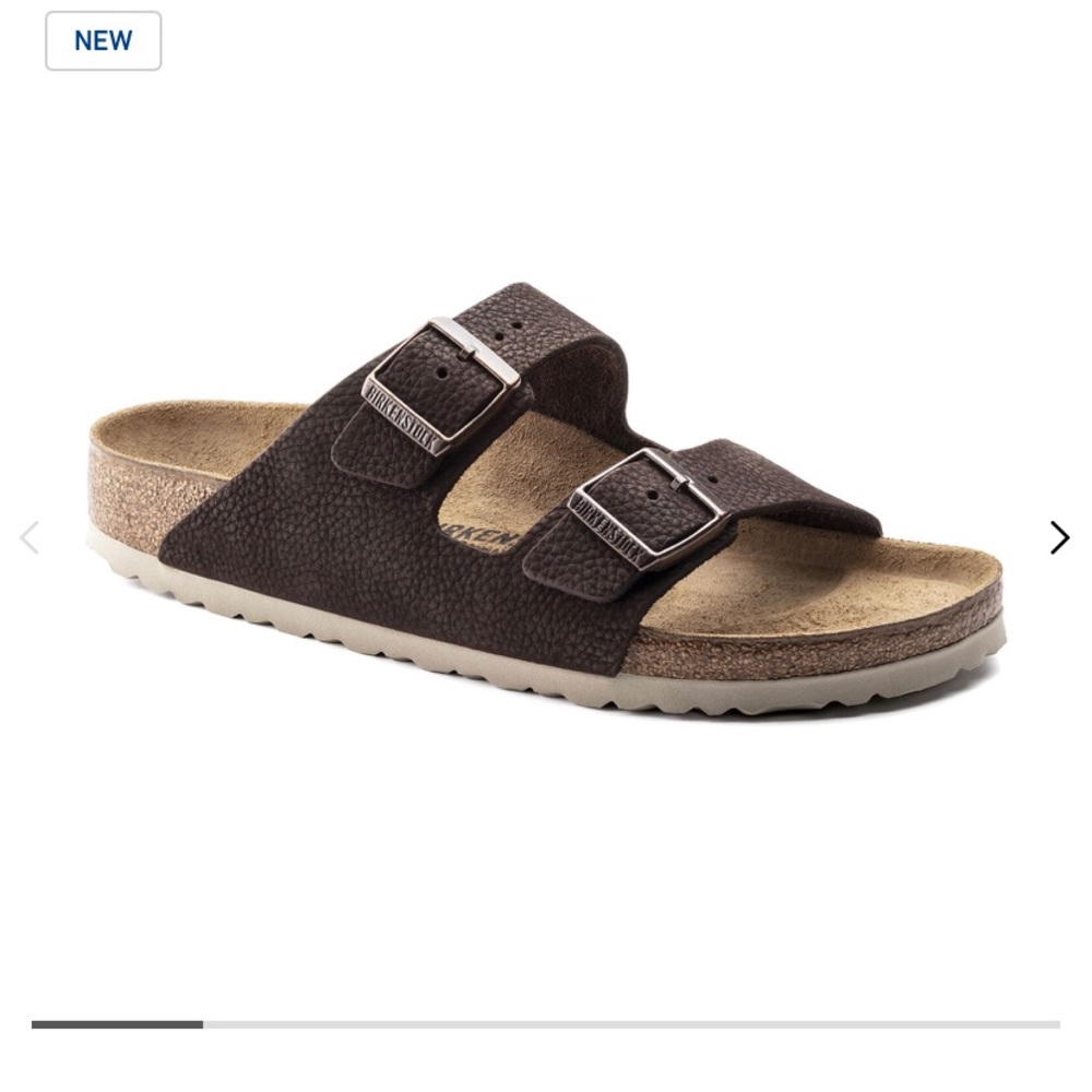 Birkenstock Arizona Steer Soft Brown size 12